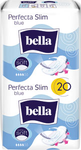 Bella Perfecta Slim hygienické vložky Blue 20 ks - always hygienické vložky 100 % Organic Cotton Night 9 ks | Teta drogérie eshop