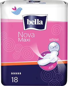 Bella Nova dámske hygienické vložky Maxi 18 ks