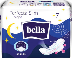 Bella Perfecta Slim hygienické vložky Night Extra Soft 7 ks - Teta drogérie eshop