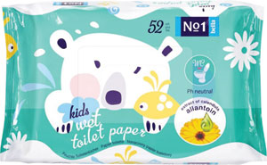 Bella detský vlhčený toaletný papier No1 52 ks - Velvet vlhčený toaletný papier Camomille 42 ks | Teta drogérie eshop