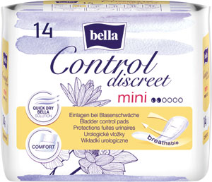 Bella Control urologické vložky Discreet Mini 14 ks - Teta drogérie eshop