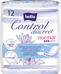 Bella Control urologické vložky Discreet Normal 12 ks - Teta drogérie eshop