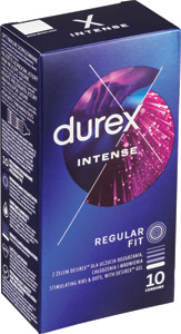 Durex kondómy Intense 10 ks - Healthies Tehotenský test Comfort 1 ks | Teta drogérie eshop