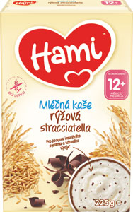 Hami mliečna kaša ryžová stracciatella 225 g - Nestlé Nature’s Selection mliečna obilná kaša Malina Banán 250 g | Teta drogérie eshop