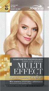 Multi Effect Color farbiaci šampón 001 Pieskový blond 35 g