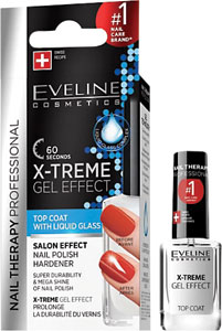 Eveline Nail Therapy výživa na nechty X-TREME gél efekt 12 ml - Teta drogérie eshop
