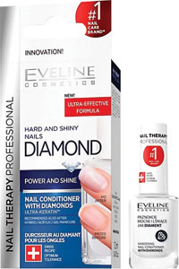 Eveline Nail Therapy výživa na nechty Diamond 12 ml  - Teta drogérie eshop