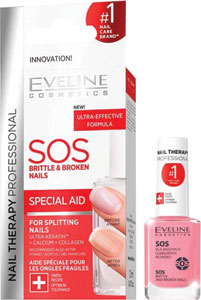 Eveline Nail Therapy výživa na nechty S.O.S. 12 ml - Teta drogérie eshop