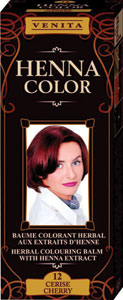 Henna Color bylinná farba na vlasy v tube 12 (cherry) 75 ml - Teta drogérie eshop