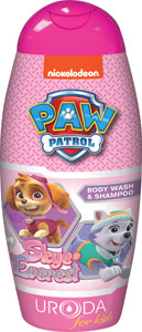 Bi-es sprchovací gel a šampń 2v1 250ml Paw Patrol dievča