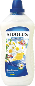 Sidolux Universal soda power marseillské mydlo 1 000 ml - Fixinela perfekt univerzálne vlhčené utierky 30 ks | Teta drogérie eshop