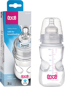 Lovi dojčenská fľaša SuperVent Medical+ 3 m+ 250 ml 