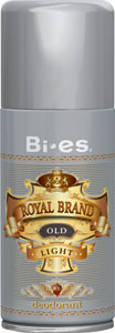 BI-es parfumovaný dezodorant v spreji 150ml Brandy Light