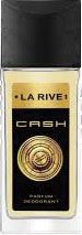La Rive parfumovaný dezodorant Cash Man 80 ml  - Bi-es parfumovaný dezodorant s rozprašovačom 75ml Gloria Sabiani | Teta drogérie eshop