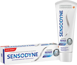 Sensodyne zubná pasta Repair & Protect Whitening 75 ml - Teta drogérie eshop