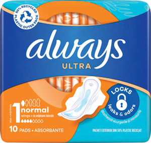 Always Ultra hygienické vložky Normal Plus 10 ks