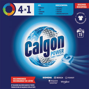 Calgon 3v1 Powerball tablety 15 ks - Q-Power odstraňovač vodného kameňa 500 g | Teta drogérie eshop