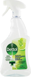 Dettol antibakteriálny sprej na povrchy Limetka a Mäta 500 ml