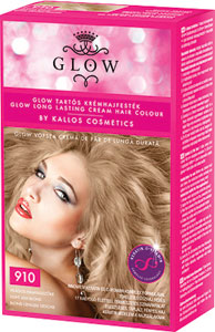 Kallos GLOW farba na vlasy 910 popolavá blond 40 ml