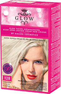 Kallos GLOW farba na vlasy 128 perleťová blond 40 ml