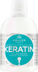 Kallos KJMN šampón s keratínom a mliečnou bielkovinou Keratín 1000 ml