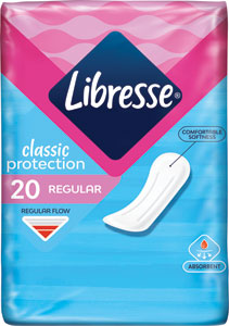 Libresse Normal Classic 20 ks - Bella dámske hygienické vložky Nova 10 ks | Teta drogérie eshop