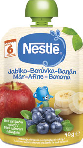 Nestlé kapsička Jablko Cucoriedka Banán 90g