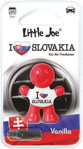 Little Joe osviežovač vzduchu 3D Vanilla - Little Joe osviežovač vzduchu Scented Cards New Car | Teta drogérie eshop