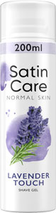Satin Care gél na holenie Normal Skin lavender touch 200 ml - Teta drogérie eshop