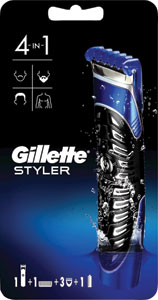 Gillette Fusion Styler holiaci strojček 3v1 - Gillette Mach3 strojček + 5 hlavíc | Teta drogérie eshop