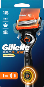 Gillette Fusion Proglide Power strojček + 1 hlavica - Teta drogérie eshop