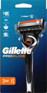 Gillette Fusion Proglide strojček + 2 hlavice - Gillette Sensor strojček + 6 hlavíc | Teta drogérie eshop