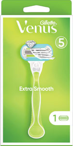 Venus Extra Smooth strojček + 1 hlavica
