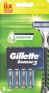 Gillette Sensor náhradné hlavice 8 ks