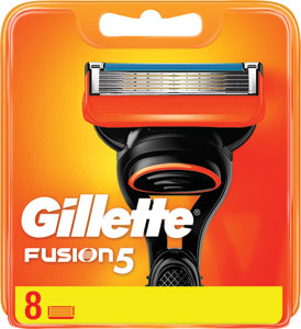 Gillette Fusion náhradné hlavice Manual 8 ks - Gillette Mach3 strojček 8 náhradných hlavíc + gél na holenie Extra Comfort | Teta drogérie eshop