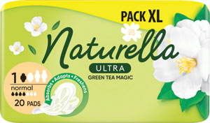 Naturella Ultra hygienické vložky Normal green Tea 20 ks