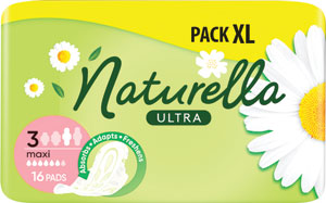 Naturella Ultra hygienické vložky Maxi 16 ks - always hygienické vložky 100 % Organic Cotton Night 9 ks | Teta drogérie eshop
