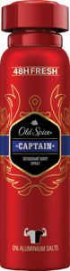 Old Spice dezodorant Captain 150 ml - Rexona Men Maximum Protection antiperspirant v spreji 150 ml Cobalt dry | Teta drogérie eshop