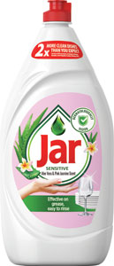Jar tekutý prostriedok na umývanie riadu Aloe Vera & Pink Jasmin 1350 ml - Frosch Zero% na riad Sensitiv 500 ml | Teta drogérie eshop