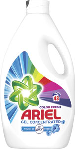 Ariel tekutý prací prostriedok Touch of Lenor Color Fresh 2.64 l / 48 PD - Teta drogérie eshop
