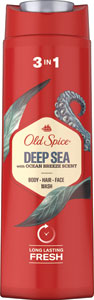 Old Spice sprchový gél Deep sea 400 ml - Radox sprchový gél 750 ml FM Sport 3v1 | Teta drogérie eshop