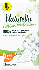 Naturella Cotton hygienické vložky Normal 22 ks