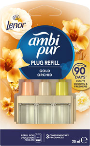 Ambi Pur 3VOL náhradná náplň Lenor Gold Orchid 20 ml