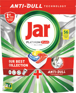 Jar Platinum tablety do umývačky riadu Plus 56 ks - Jar Original tablety do umývačky riadu 92 ks | Teta drogérie eshop