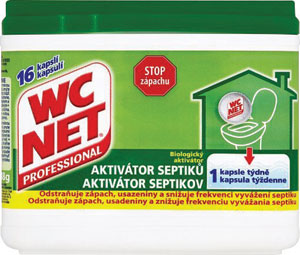 WC Net aktivátor septikov 16x18 g - Teta drogérie eshop