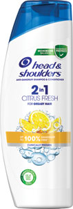 Head & Shoulders šampón 2v1 Citrus Fresh 360 ml - Dixi brezový šampón 400 ml | Teta drogérie eshop