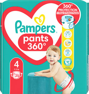 Pampers Pants plienkové nohavičky veľkosť 4 25 ks - Teta drogérie eshop