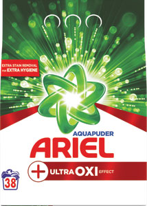 Ariel prášok Ultra Oxi 2.85 kg / 38 PD - Teta drogérie eshop