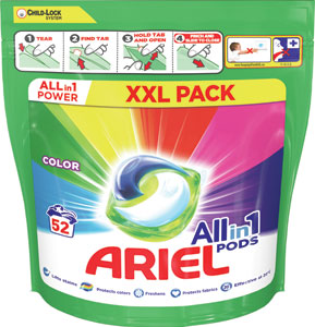 Ariel gélové tablety Color 52 ks - Teta drogérie eshop