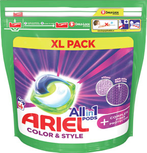 Ariel gélové tablety Color & style 46 ks - Teta drogérie eshop